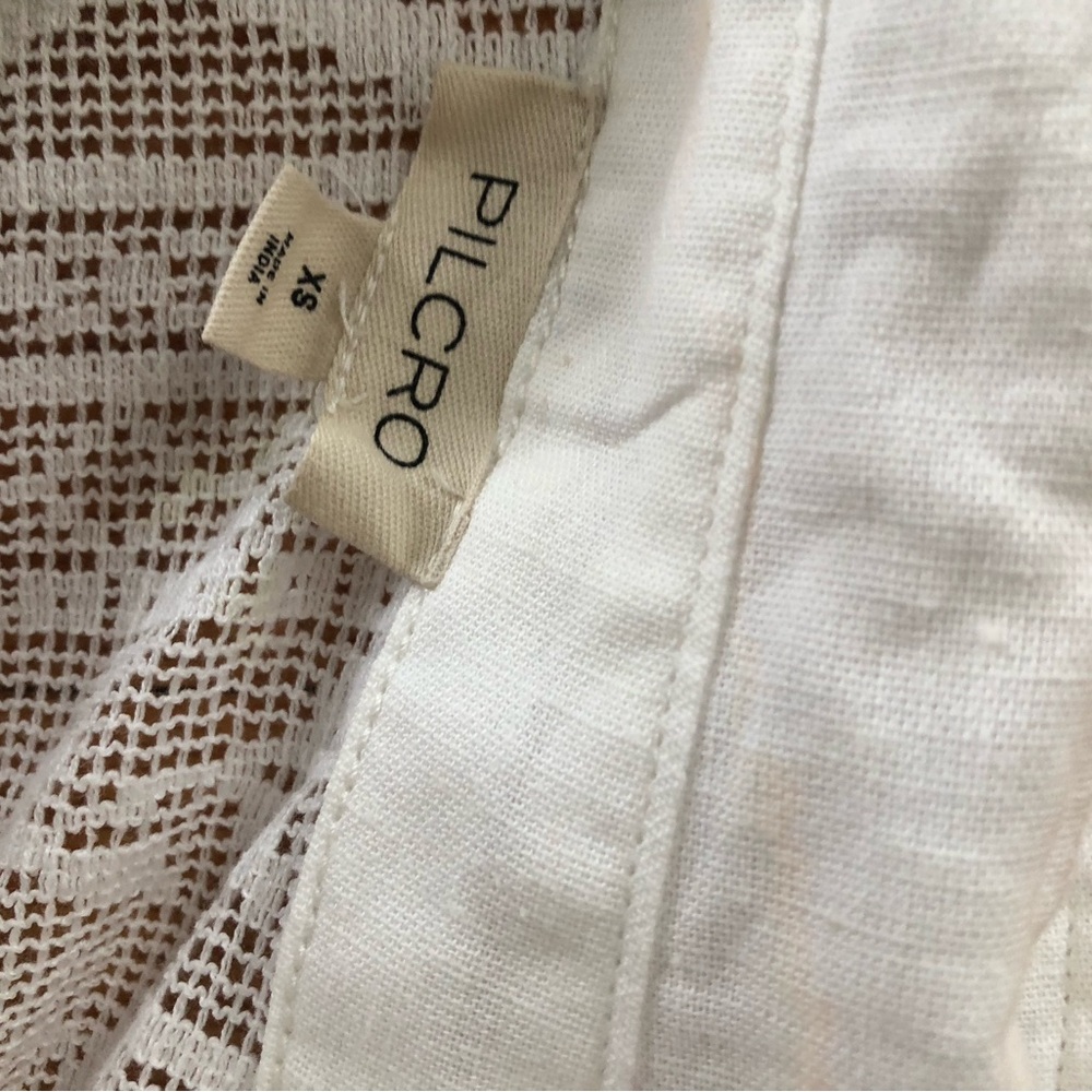 Anthropologie Pilcro cutworm bubble sleeve shirt - Picture 7 of 9